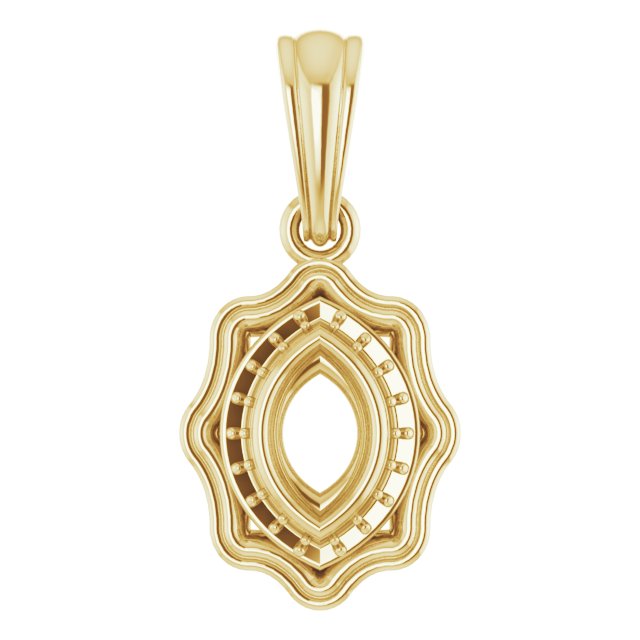 Halo-Style Pendant