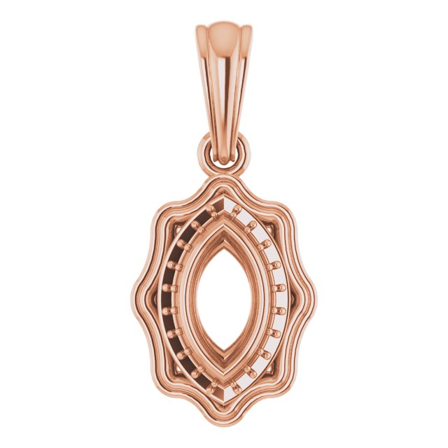 Halo-Style Pendant