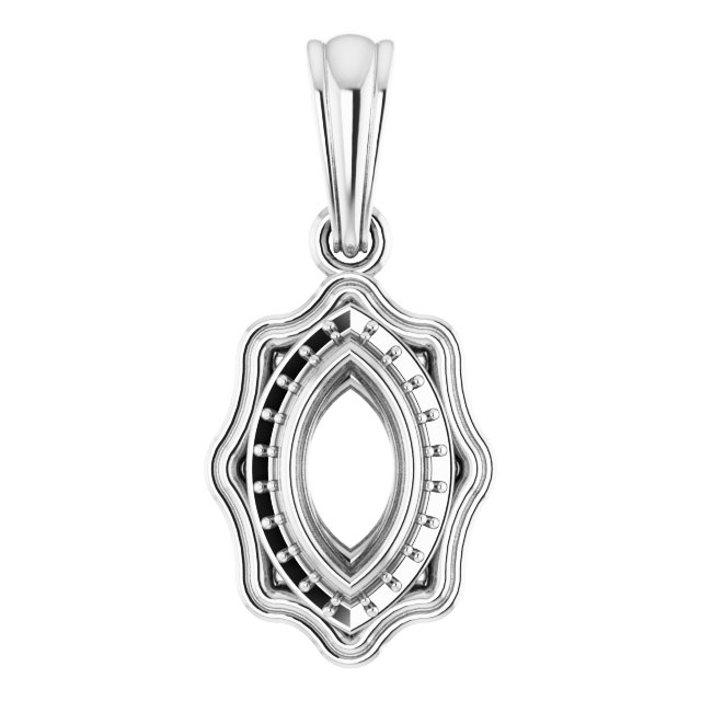 Halo-Style Pendant
