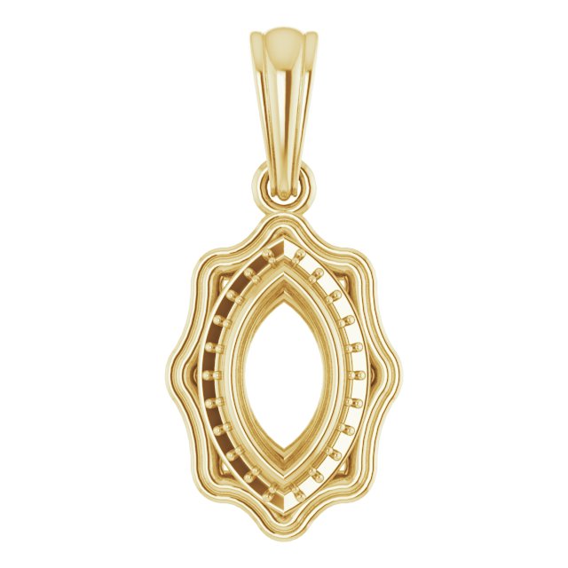 Halo-Style Pendant