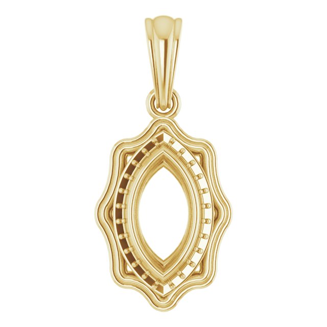 Halo-Style Pendant