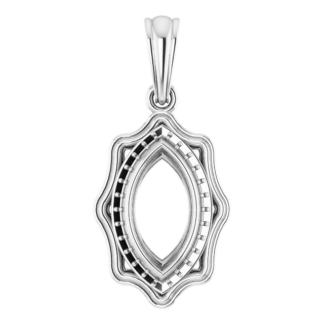 Halo-Style Pendant