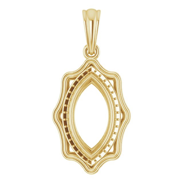Halo-Style Pendant