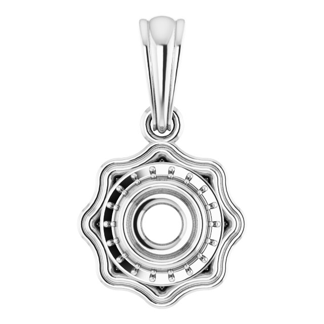 Halo-Style Pendant