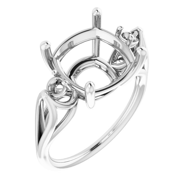 Sculptural Three-Stone Ring