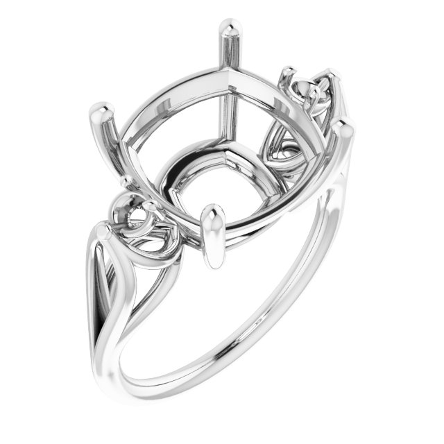 Sculptural Three-Stone Ring