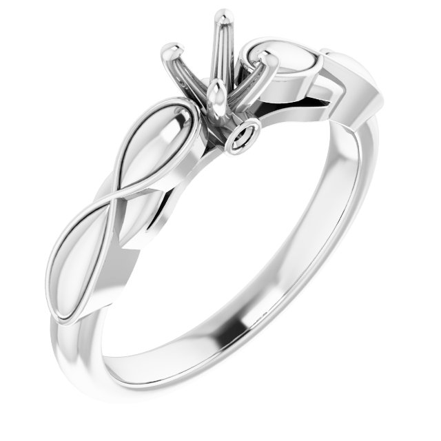 14k White Gold