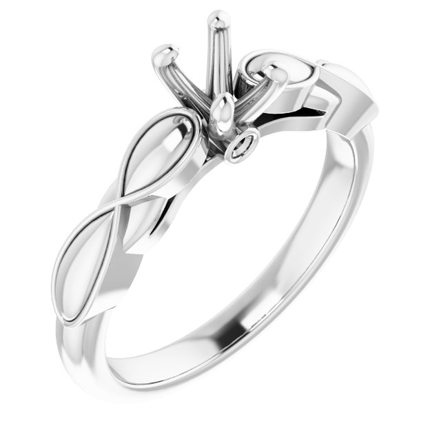 14k White Gold
