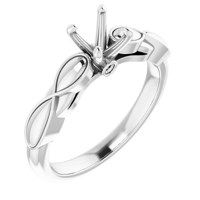 14k White Gold