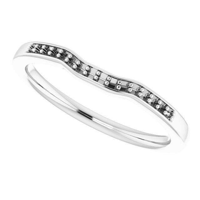 Band Mounting for 15x11 mm Emerald Ring view 5