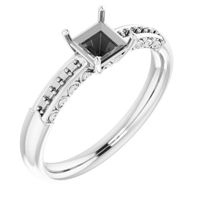 14k White Gold
