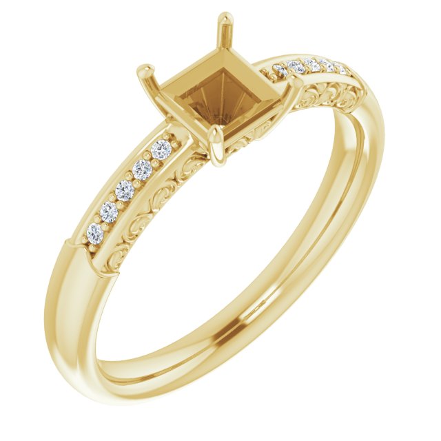 14k Yellow Gold