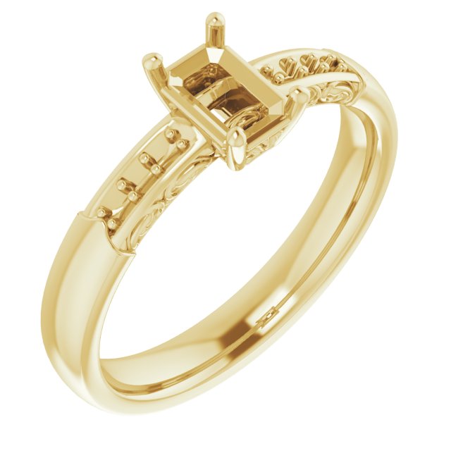14k Yellow Gold