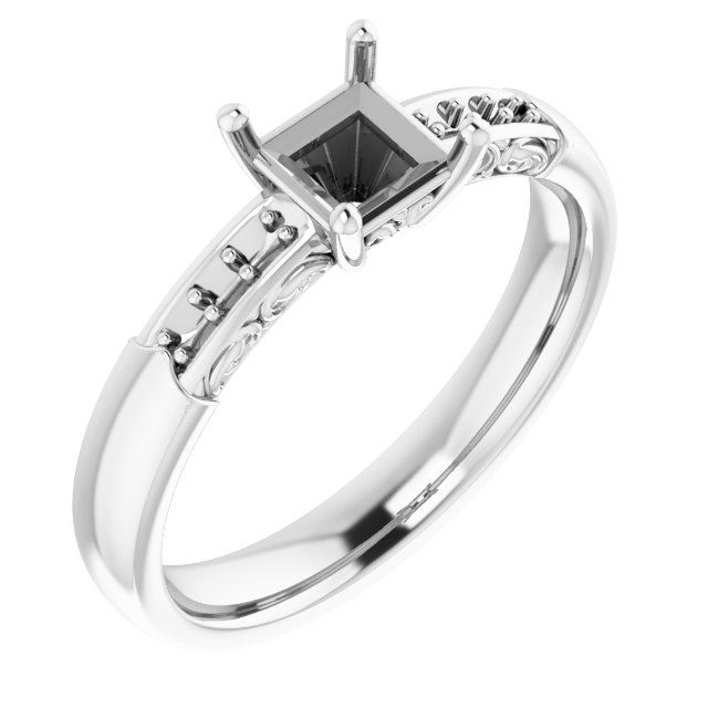 14k White Gold
