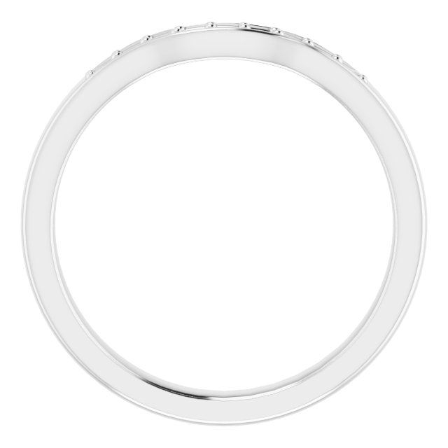 Band Mounting for 10 mm Square Ring view 2