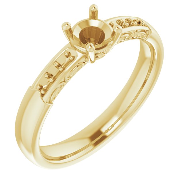 14k Yellow Gold
