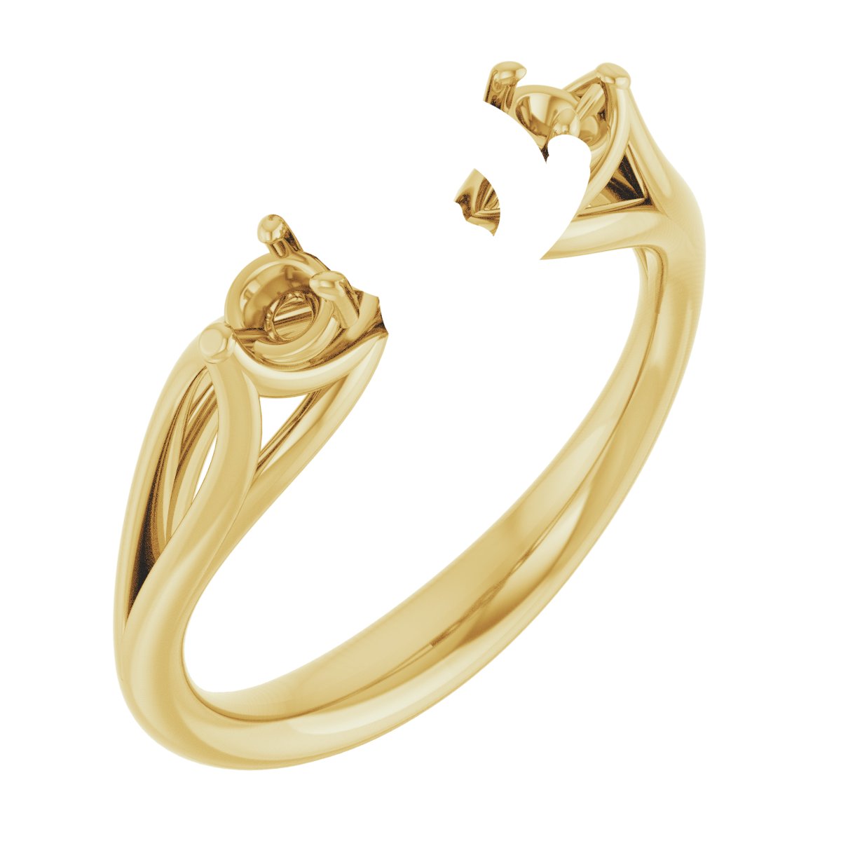 Three-Stone Engagement Ring