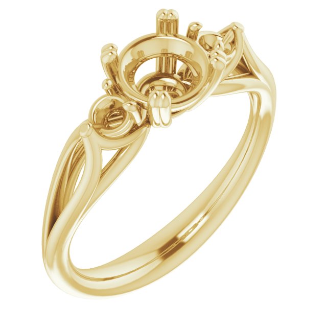 Three-Stone Engagement Ring