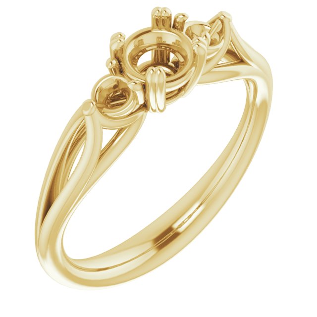 Three-Stone Engagement Ring