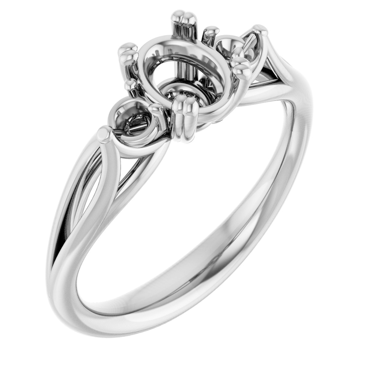 Three-Stone Engagement Ring
