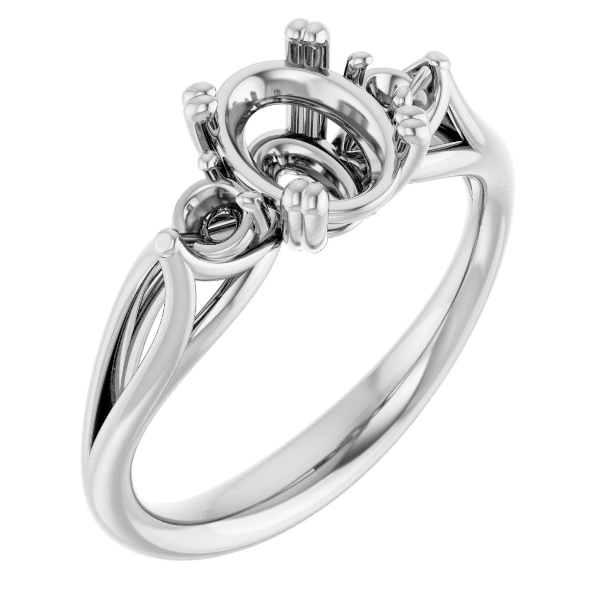 Three-Stone Engagement Ring
