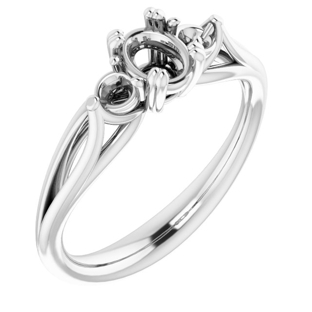 Three-Stone Engagement Ring