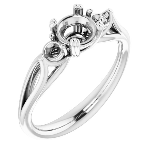 Three-Stone Engagement Ring