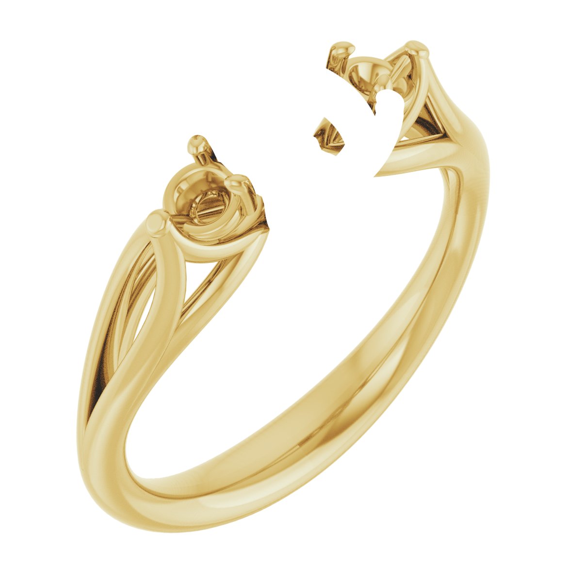 Three-Stone Engagement Ring