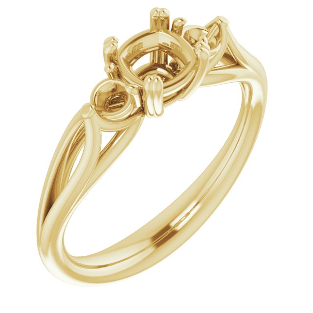 Three-Stone Engagement Ring
