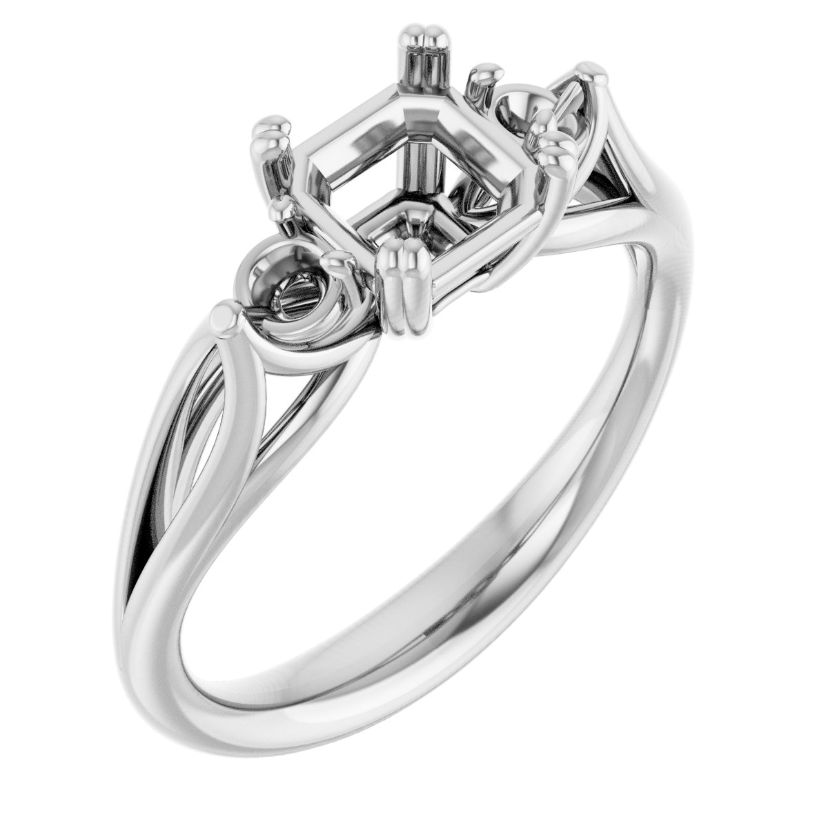 Three-Stone Engagement Ring