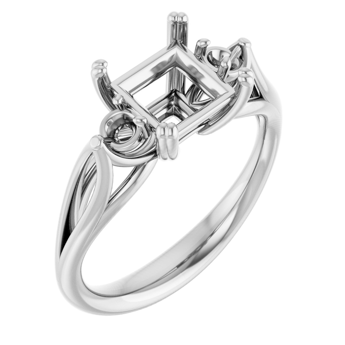 Three-Stone Engagement Ring