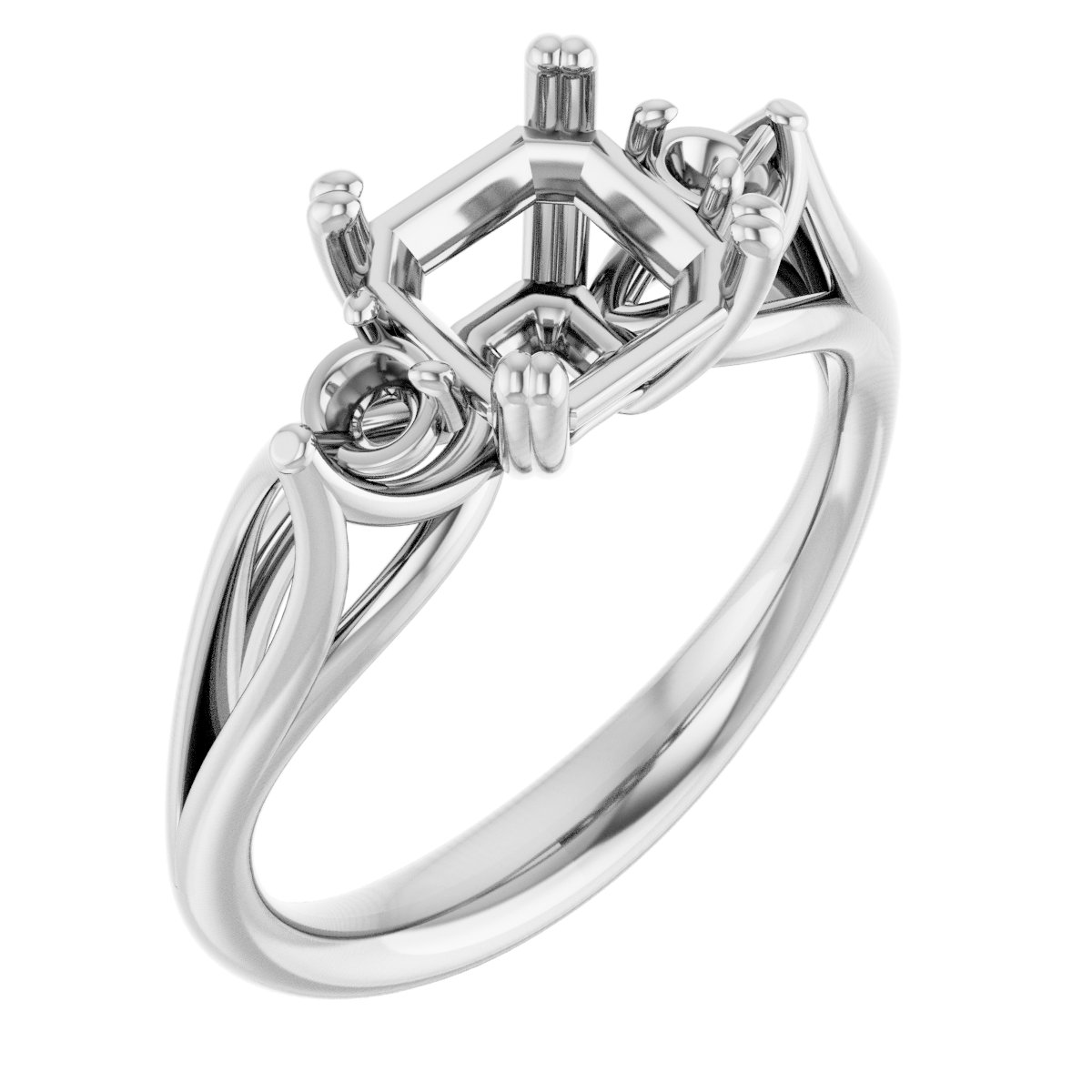 Three-Stone Engagement Ring