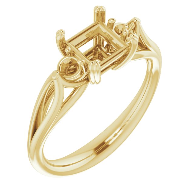 Three-Stone Engagement Ring
