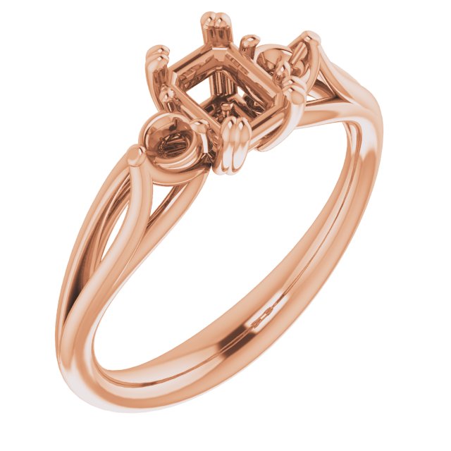Three-Stone Engagement Ring