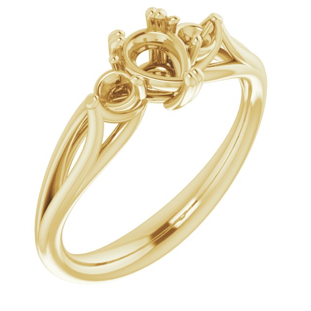 Three-Stone Engagement Ring