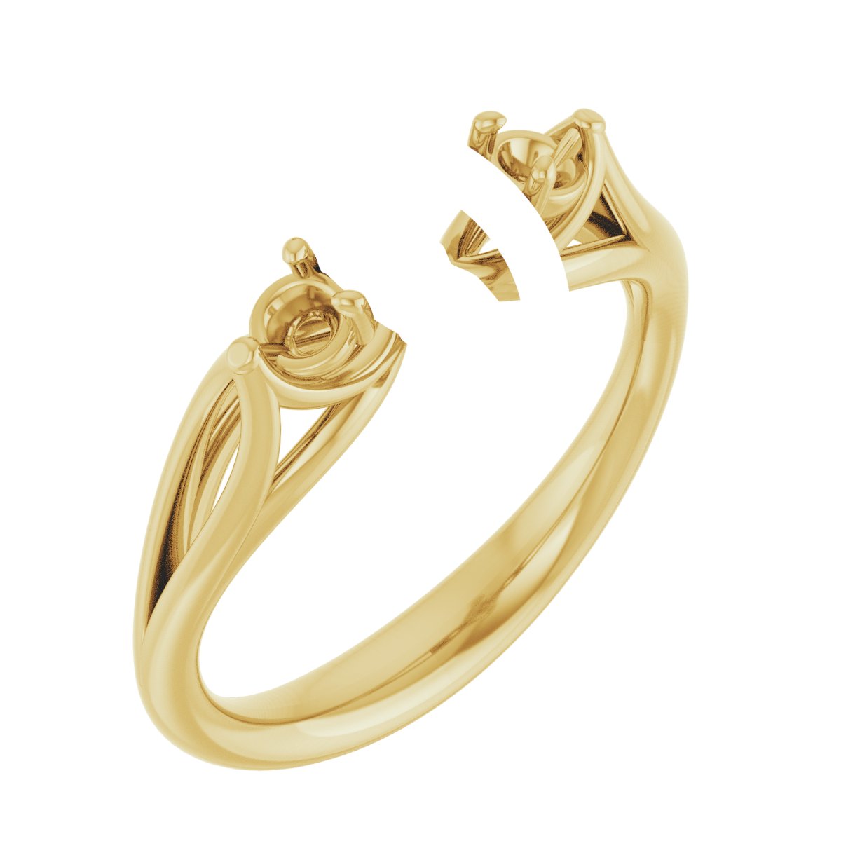 Three-Stone Engagement Ring