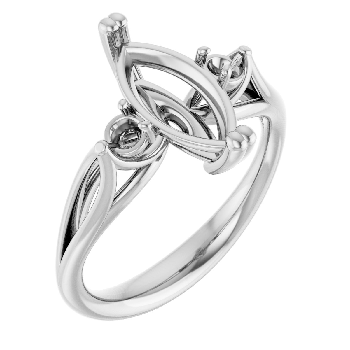 Three-Stone Engagement Ring