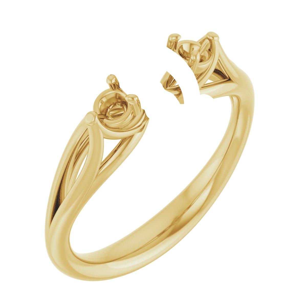 Three-Stone Engagement Ring