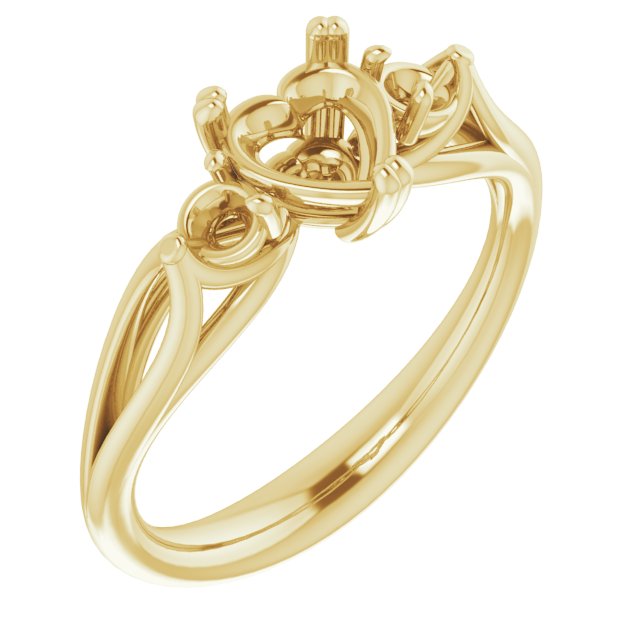 Three-Stone Engagement Ring