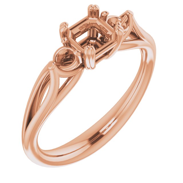 Three-Stone Engagement Ring