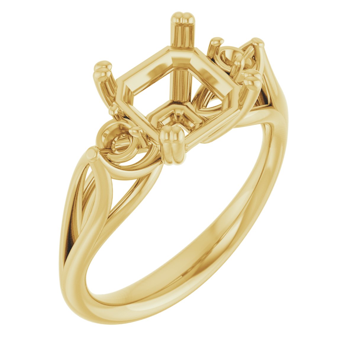 Three-Stone Engagement Ring