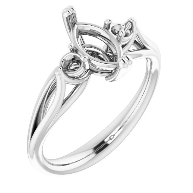 Three-Stone Engagement Ring