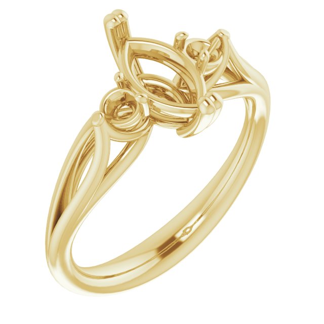 Three-Stone Engagement Ring