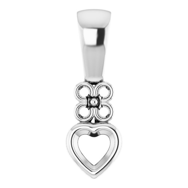 Bezel-Set Accented Pendant