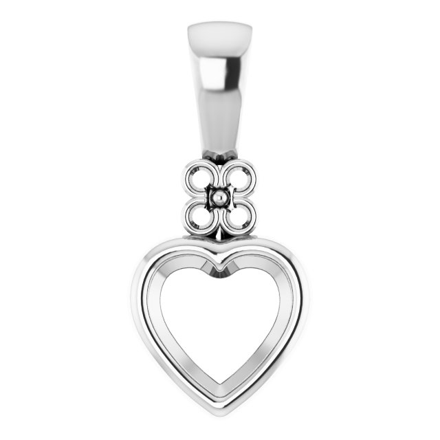 Bezel-Set Accented Pendant