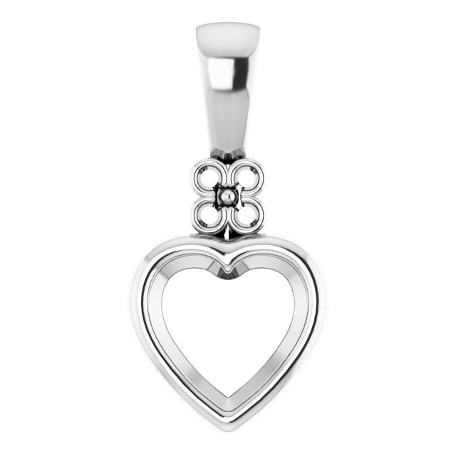 Bezel-Set Accented Pendant