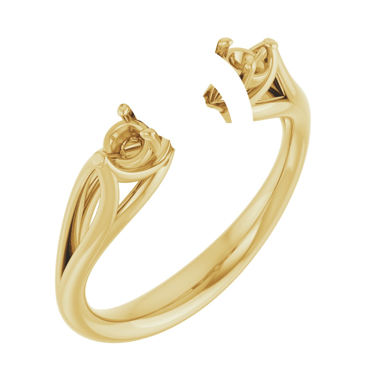 Three-Stone Engagement Ring