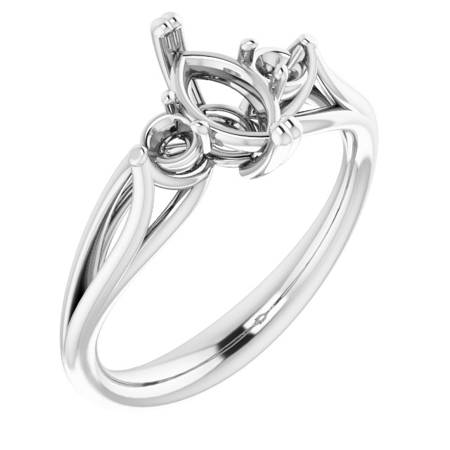 Three-Stone Engagement Ring