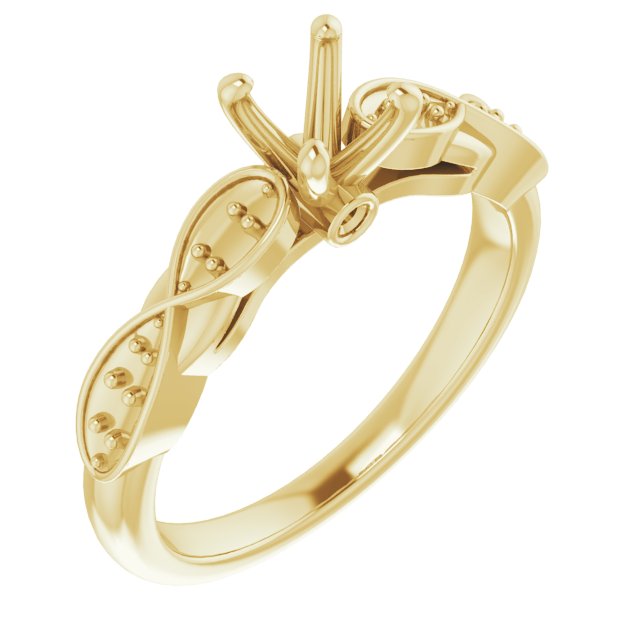 14k Yellow Gold