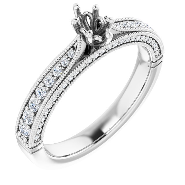 14k White Gold